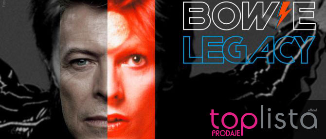 Kompilacija najvećih hitova Davida Bowieja najprodavanije inozemno izdanje