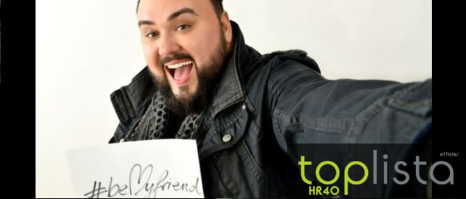 HR top 40: Jacques Houdek s pjesmom ‘My friend’ stigao do vrha liste