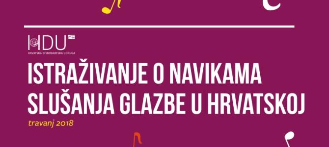 Poruke istraživanja: Glazba nam je prevažna