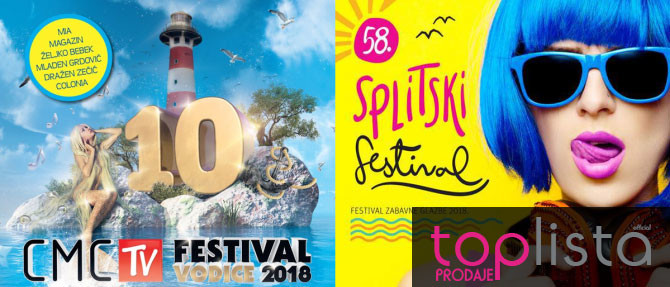 Festivalska izdanja drže vrh top liste prodaje