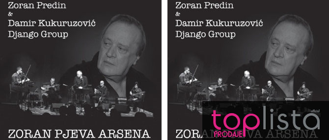 Album posvećen Arsenu Dediću ponovno na broju 1 liste prodaje