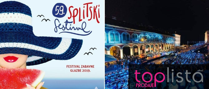 Kompilacija ovogodišnjeg Splitskog festivala prva na listi prodaje albuma