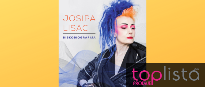 “Diskobiografija” Josipe Lisac na top listi domaće prodaje