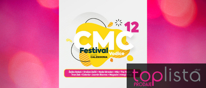 “CMC Festival Vodice 2020″ na trećem mjestu top liste prodaje