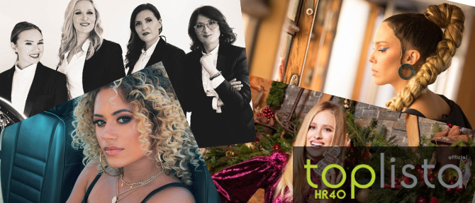 HR Top 40: Mnoštvo novih singlova na top listi emitiranja!