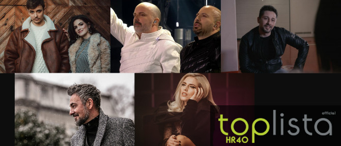 HR Top 40: Pet novih singlova osvajaju listu