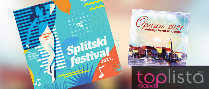 ‘Splitski festival 2021′ i dalje na prvom mjestu Top liste prodaje