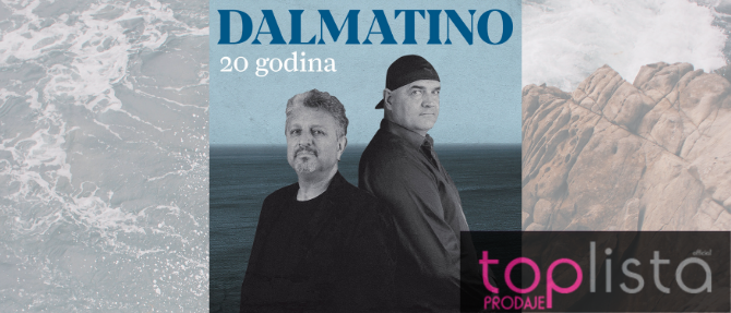 Dalmatino s čak tri izdanja osvojio Top listu prodaje