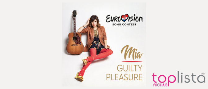 Newsletter Top-lista prodaje Mia Dimšić Guilty Pleasure Eurovision Edition