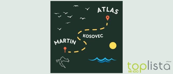 HR Top 100: Martin Kosovec s pjesmom “Atlas” na vrhu liste